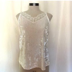 No Boundaries Ivory Tank top